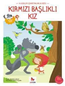 Klasikler(Çıkart) - Kırmızı Başlıklı Kız - Almidilli Yayınları