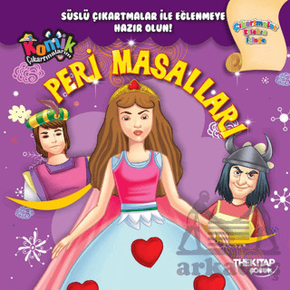Komik Çıkartmalarım Peri Masalları - The Kitap