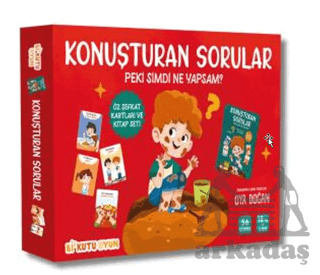 Konuşturan Sorular – Peki Şimdi Ne Yapsam? (Öz Şefkat Kartları Ve Kitap Seti) - Bi Kutu Oyun