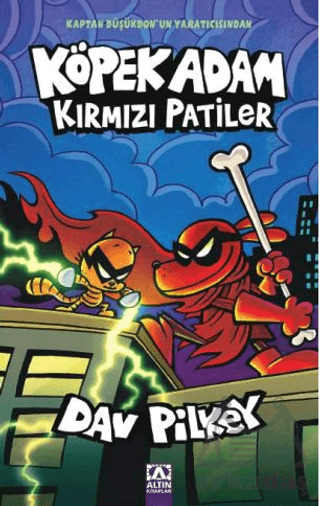 Köpek Adam Kırmızı Patiler - Altın Kitaplar