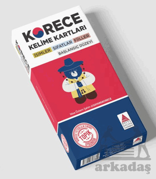 Korece Kelime Kartları (İsimler, Sıfatlar, Fiiller) - Delta Kültür Yayınevi
