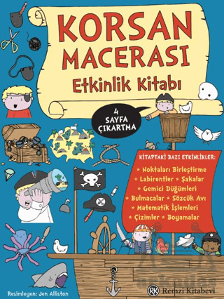 Korsan Macerası Etkinlik Kitabı - Remzi Kitabevi