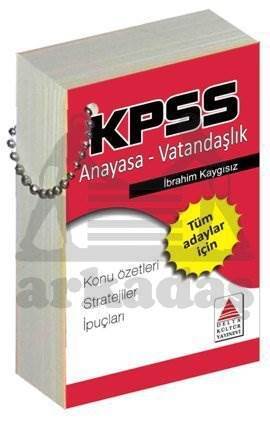 Kpss Anayasa Vatandaşlık Strateji Kartları - 1