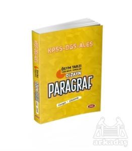 KPSS DGS ALES Dizayn Paragraf Soru Bankası Cevaplı Çözümlü - Data Yayınları
