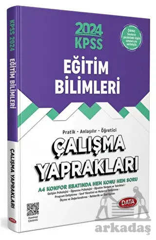 KPSS Eğitim Bilimleri Çalışma Yaprakları - Data Yayınları