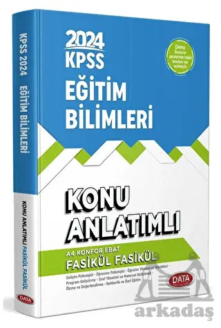 KPSS Eğitim Bilimleri Konu Anlatımlı Fasikül Fasikül - 1