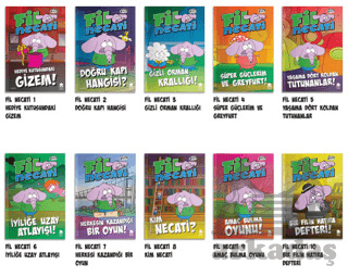 Kral Şakir Fil Necati Seti (10 Kitap) - Eksik Parça Yayınları