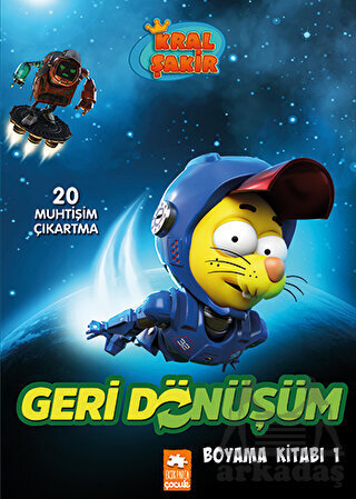 Kral Şakir Geri Dönüşüm Boyama Kitabı 1 - Eksik Parça Yayınları