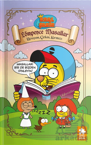 Kral Şakir Lömpence Masallar-1 Uyuyan, Çirkin, Kırmızı - Eksik Parça Yayınları