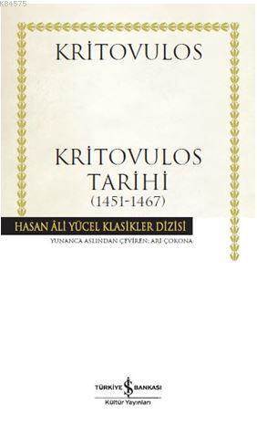 Kritovulos Tarihi (1451-1467) - 1