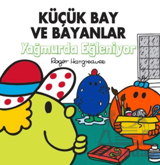 Küçük Bay Ve Bayanlar Yağmurda Eğleniyor - 1