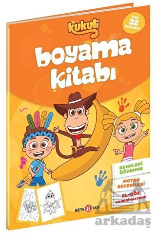 Kukuli Boyama Kitabı - 1