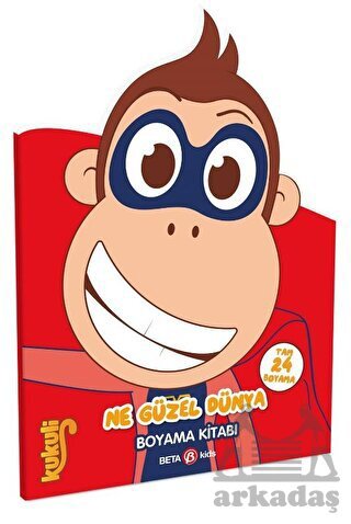 Kukuli- Ne Güzel Dünya Boyama Kitabı - Beta Kids