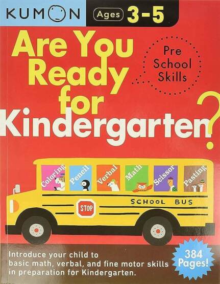 Kumon Are You Ready for Kindergarten Preschool Skills - Kumon Publishing