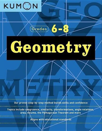 Kumon Grades 6-8 Geometry - Kumon Publishing