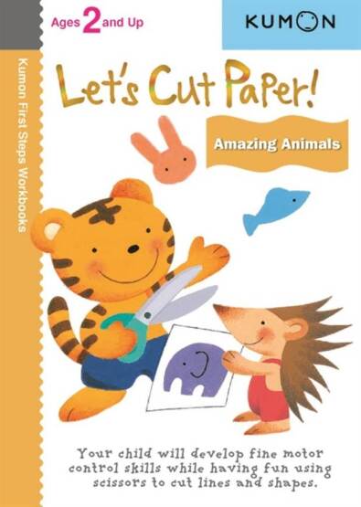 Kumon Let's Cut Paper! Amazing Animals - 1