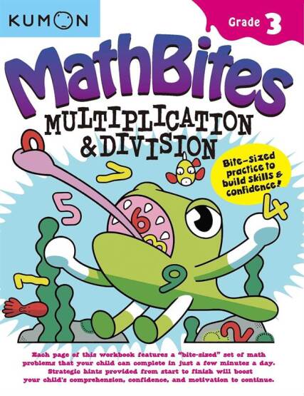 Kumon Math Bites: Grade 3 Multiplication & Division - 1