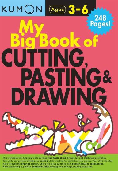 Kumon My Big Book of Cutting, Pasting, & Drawing - 1