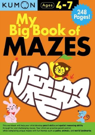 Kumon My Big Book of Mazes - Kumon Publishing