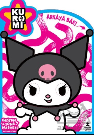 Kuromi - Baştan Sona Maskeli Boyama Kitabı - 1