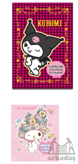 Kuromi & My Melody Günlük Etkinlik Kitabım - Doğan Çocuk