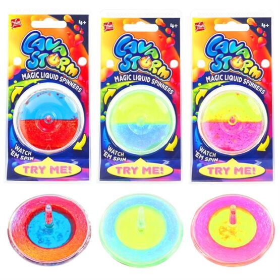 Lava Storm Magic Liquid Spinners Asst
 - 1