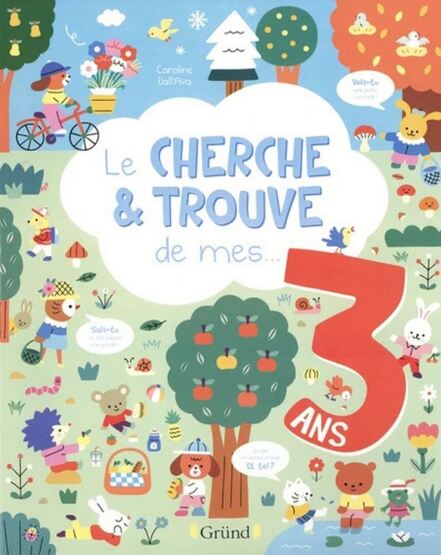 Le cherche & trouve de mes 3 ans - Gründ