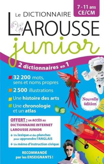 Le dictionnaire Larousse junior CE/CM - 1