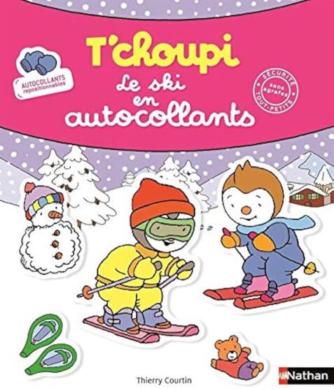 Le Ski En Autocollants - 1