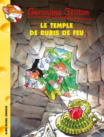 Le Temple du Rubis de Feu (tome 25) - Albin Michel