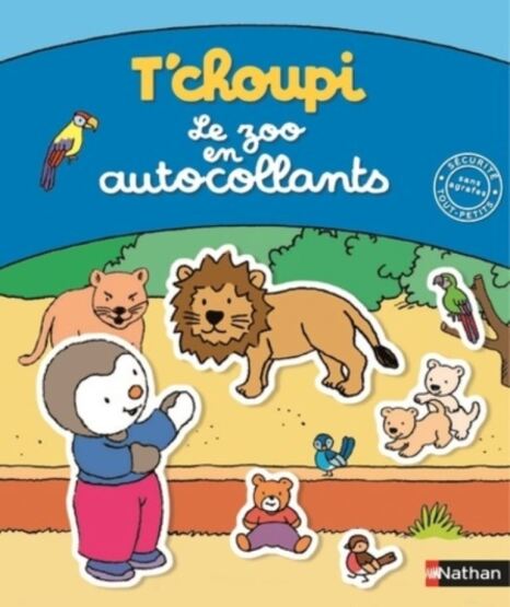 Le zoo en autocollants - Nathan