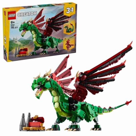 LEGO® Creator 3'ü 1 Arada Orta Çağ Ejderhası Oyun Seti 31161
 - 2
