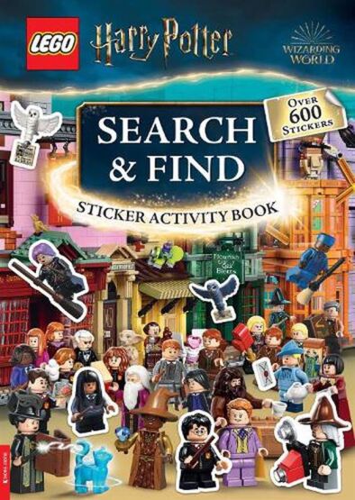 LEGO Harry Potter Search & Find Sticker Activity Book - Buster Books