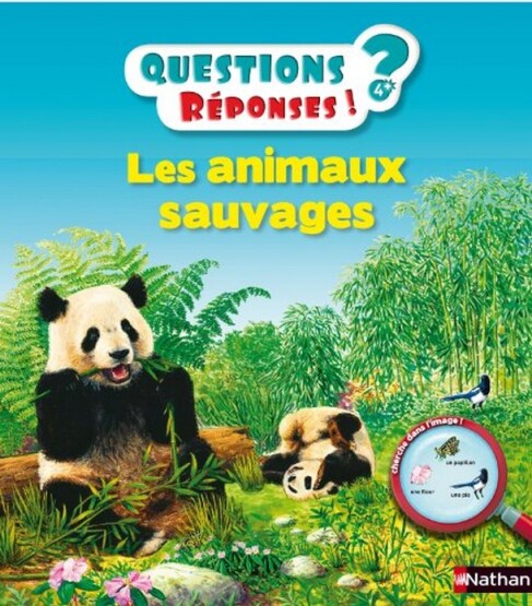 Les animaux sauvages - Nathan