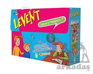 Levent Türkiye'yi Geziyorum 7 Set (5 Kitap) - Timaş Çocuk