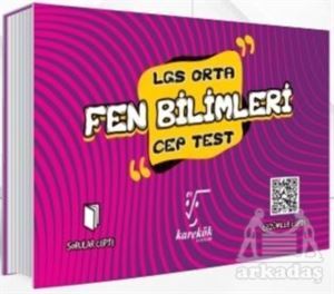 LGS Cep Test Fen Bilimleri (Orta) - Karekök Yayıncılık