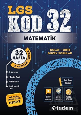 Lgs Matematik KOD 32 Tudem Yayınları - Tudem Yayınları