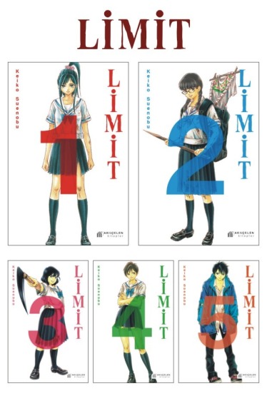 Limit 1-2-3-4-5-6 (Tam Seri) Manga Seti - Akılçelen Kitaplar