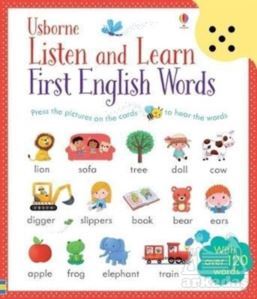 Listen And Learn First English Words - Usborne Publishing UK