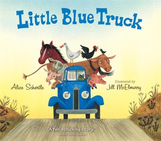 Little Blue Truck Board Book - Little Blue Truck - Clarion Books