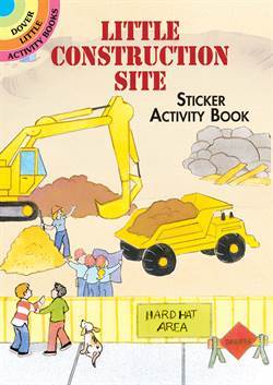 Little Construction Site Sticker Activity - 1