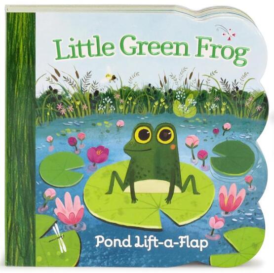Little Green Frog (Chunky Lift-A-Flap Board Book) - Cottage Door Press