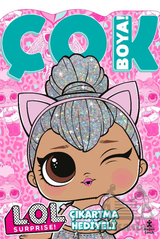 Lol Surprise - Çok Boya! Çıkartmalı Dev Boyama Kitabı - Doğan Çocuk