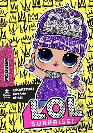 Lol Surprise Mcqueen Çıkartmalı Boyama Kitapları - Doğan Çocuk