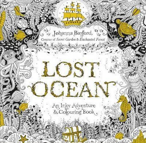 Lost Ocean An Inky Adventure & Colouring Book - 1