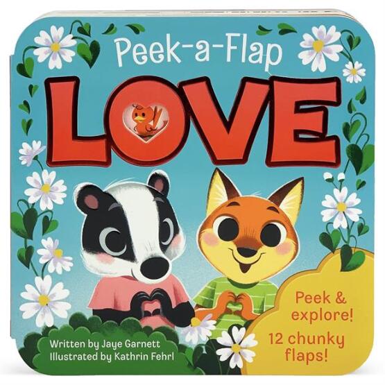 Love (Peek-A-Flap Board Book) - Cottage Door Press