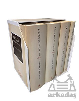 Lozan Barış Konferansı - Tutanaklar, Belgeler (4 Cilt Kutulu) - 1