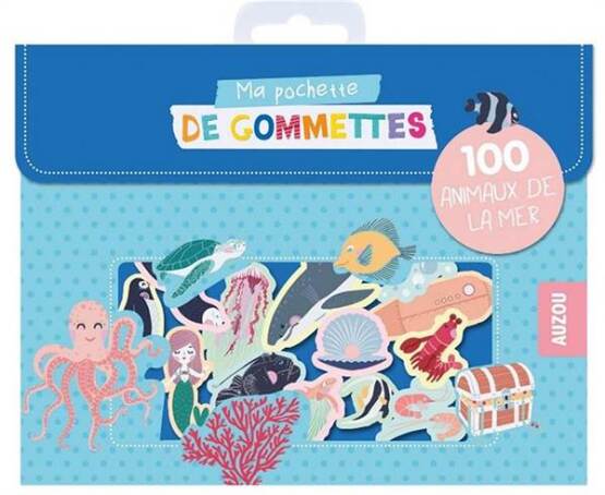 Ma Pochette de 100 Gomettes: Animaux de la Mer - 1