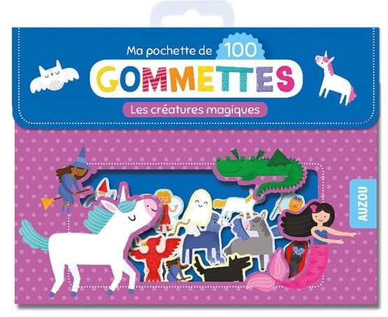 Ma pochette de 100 gommettes - Auzou