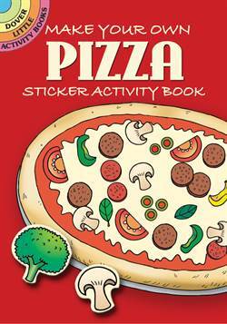 Make Your Own Pizza Sticker Book - 1